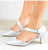 Summer Fashion Pointed Dance Party Women's Kitten Heel Sandals