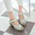 Summer Cute Hollow Peep Toe Women's Platform Block Heel Sandals