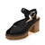 Summer Cute Hollow Peep Toe Women's Platform Block Heel Sandals