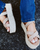 Summer Straw Comfort Women's Platform Wedges Sandals Heels