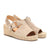 Summer Suede Leather Espadrille Buckle Platform Wedge Sandals