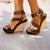 Women's Sexy Wedge Heel Buckle Sandals