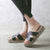 Casual Comfort Women's Platform Leather Sandals