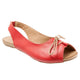 Women's Slip On Peep Toe Sandals